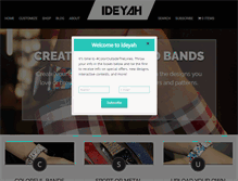 Tablet Screenshot of ideyah.com